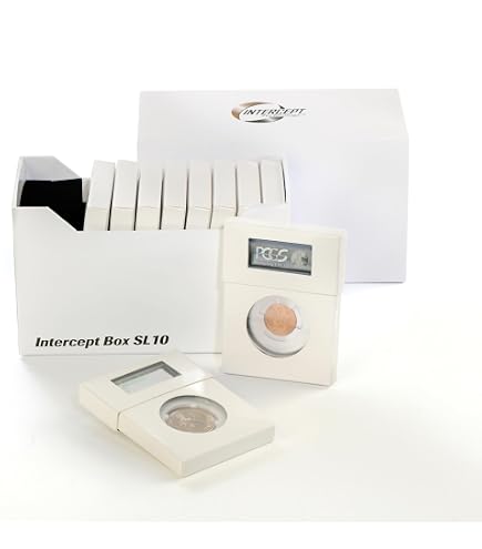 Amazon.com: Leuchtturm - Storage Box for 10 Coin Slabs Including